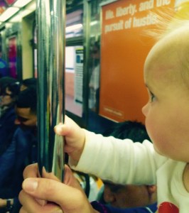 Subway baby